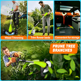 Aokia adjustable 65-inch pole extended to reach high shrubs and branches
