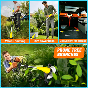 Aokia adjustable pole extended to 65 inches for reach on slopes.