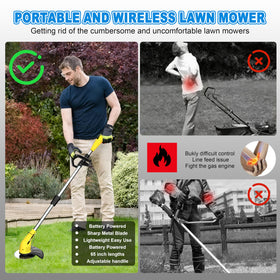 Aokia versatile tool for edging, trimming, and light pruning.