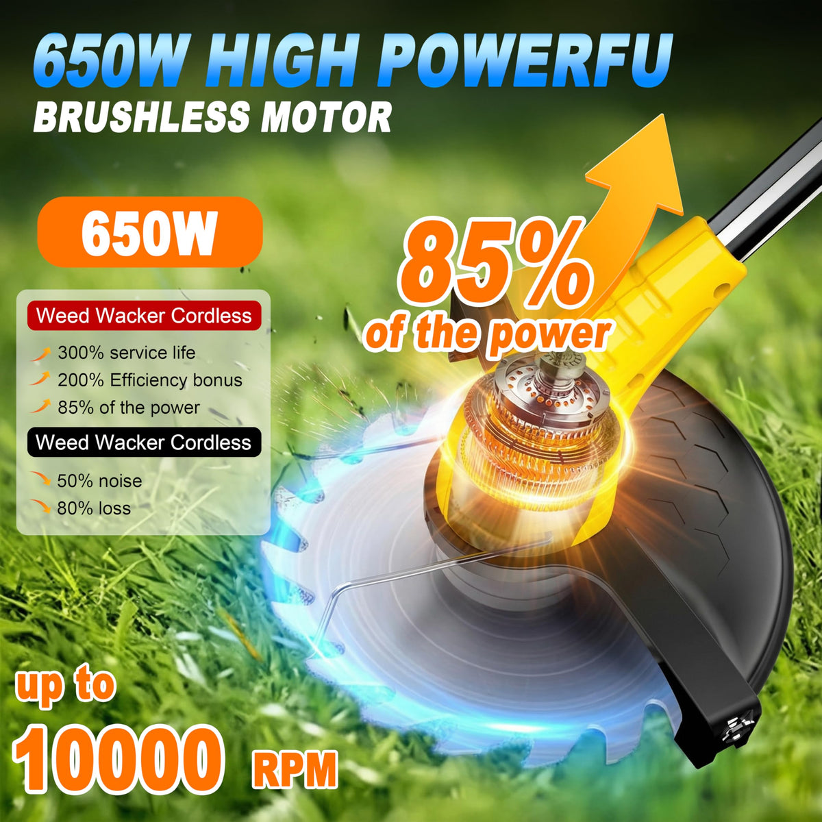 Aokia dual-blade system with metal and saw blades for versatility.