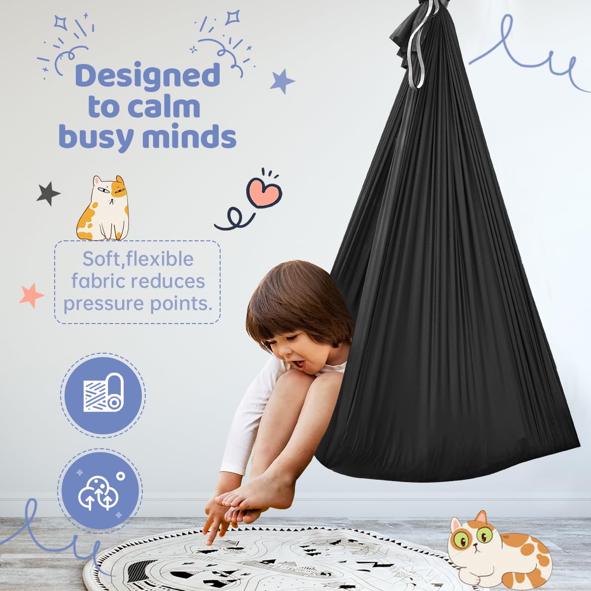 Aokitec 360° swivel hanger for smooth movement