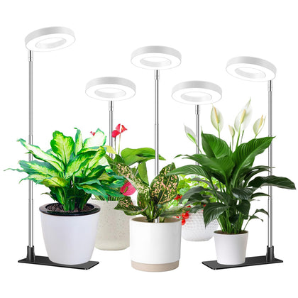 Aokrean halo grow light close-up showing halo design and plant-ready glow