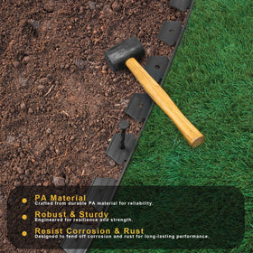 Aolabela multi-use stake ideal for tents, turf, and weed fabric.