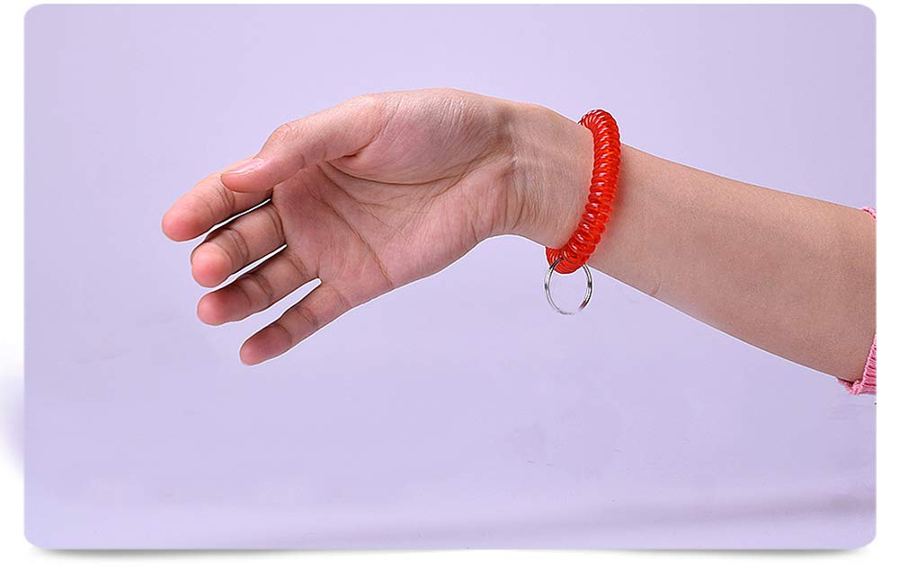 Aolalow wristband used for gym ID badge and keys