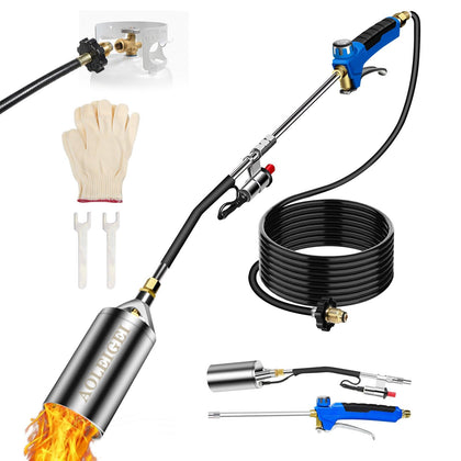 AOLEIGEI Weed Torch with turbo trigger for quick ignition and precise flame control.