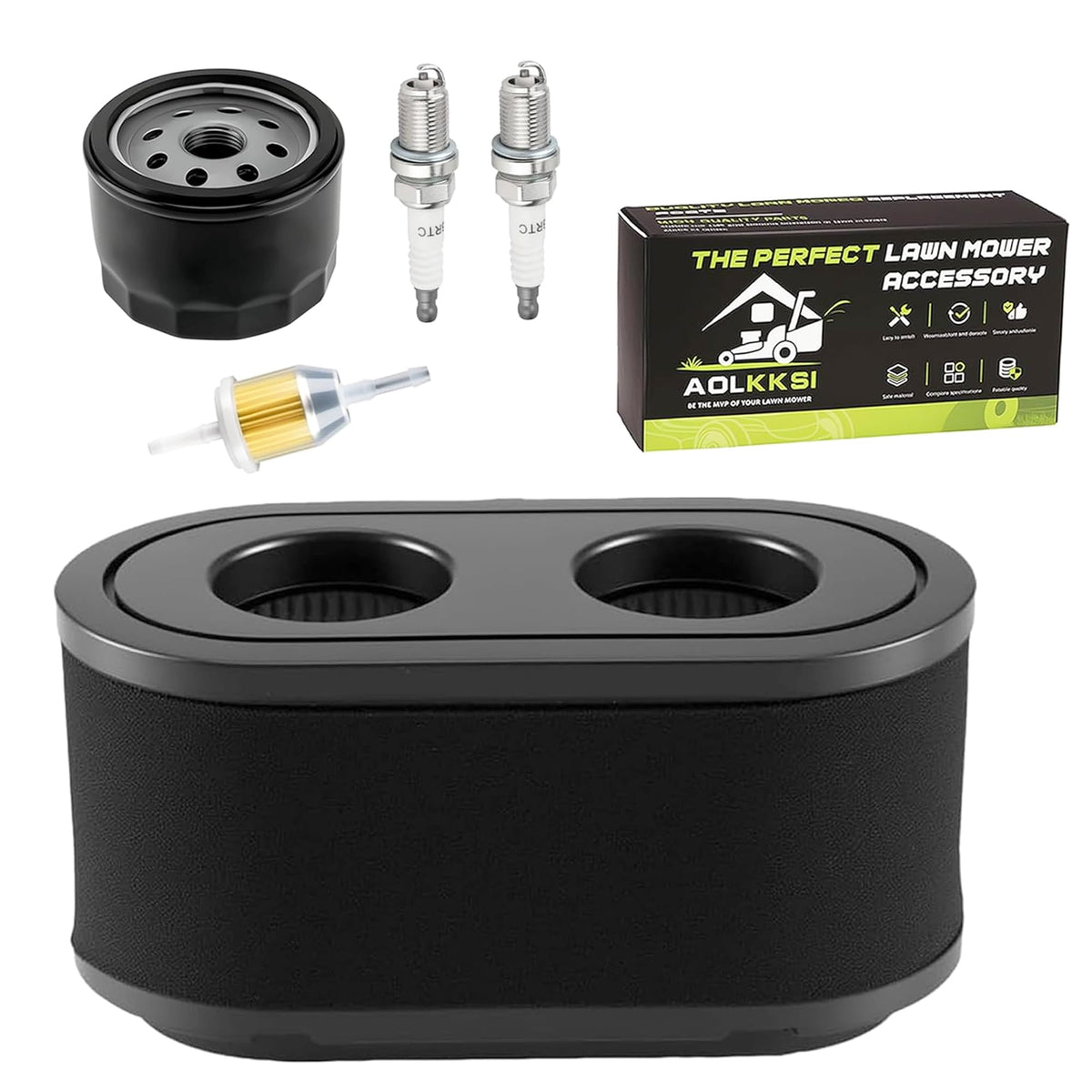 AOLKKSI air filter pack front view for Toro TimeCutter