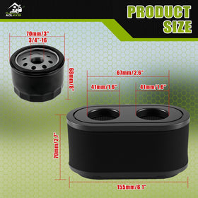 AOLKKSI oil filter kit detailed for Toro TimeCutter
