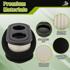 AOLKKSI TimeCutter filter label shows compatibility and part numbers
