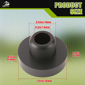 AOLKKSI 13mm tank-hole grommet ensures snug fuel seal