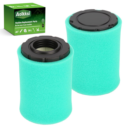 AOLKKSI air filter 2-pack for lawn tractors enhances engine protection and airflow