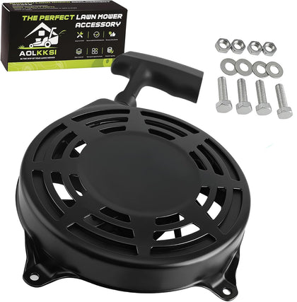 AOLKKSI recoil starter assembly showing complete unit for easier lawn mower starting.
