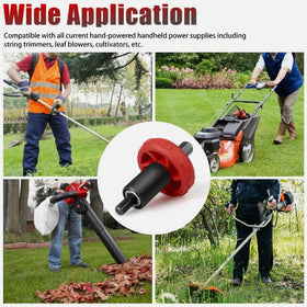 AOMUCH Start Electric Engine Adapter in durability test demonstrates long-term lawn care use.