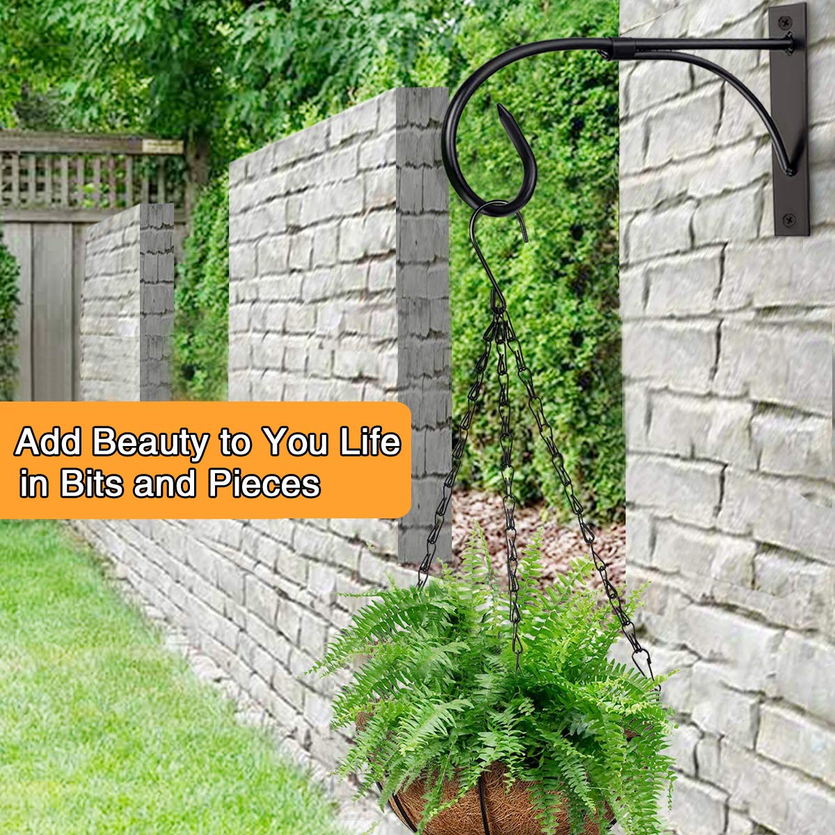 Aonagi outdoor wall installation example showcasing neat garden decor