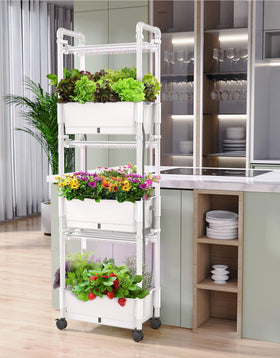 AOONEG 42Pods assembled setup demonstrates clean, user-friendly gardening.