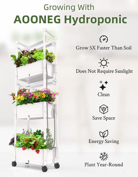 AOONEG 42Pods automatic timer makes daily care effortless.
