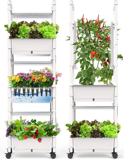 AOONEG 42Pods main unit for fresh herbs in a compact indoor garden.