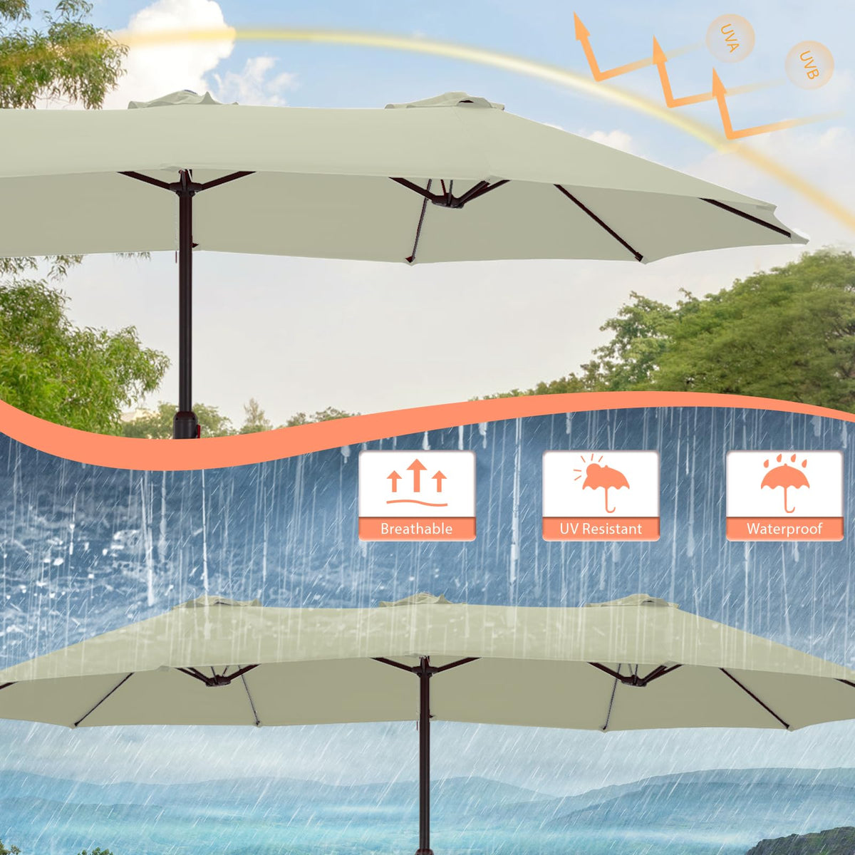 AONETOZ canopy top; frame not included for flexible upgrade.