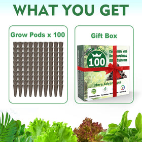Aooccder brown grow sponges blend with home garden setups