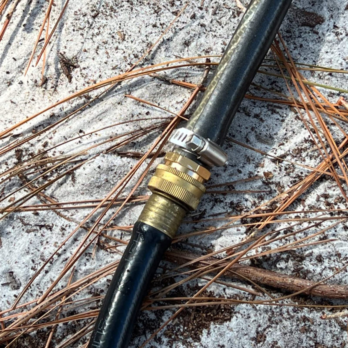 AOPANDA hose repair-in-use example shows quick, tool-free connectivity.
