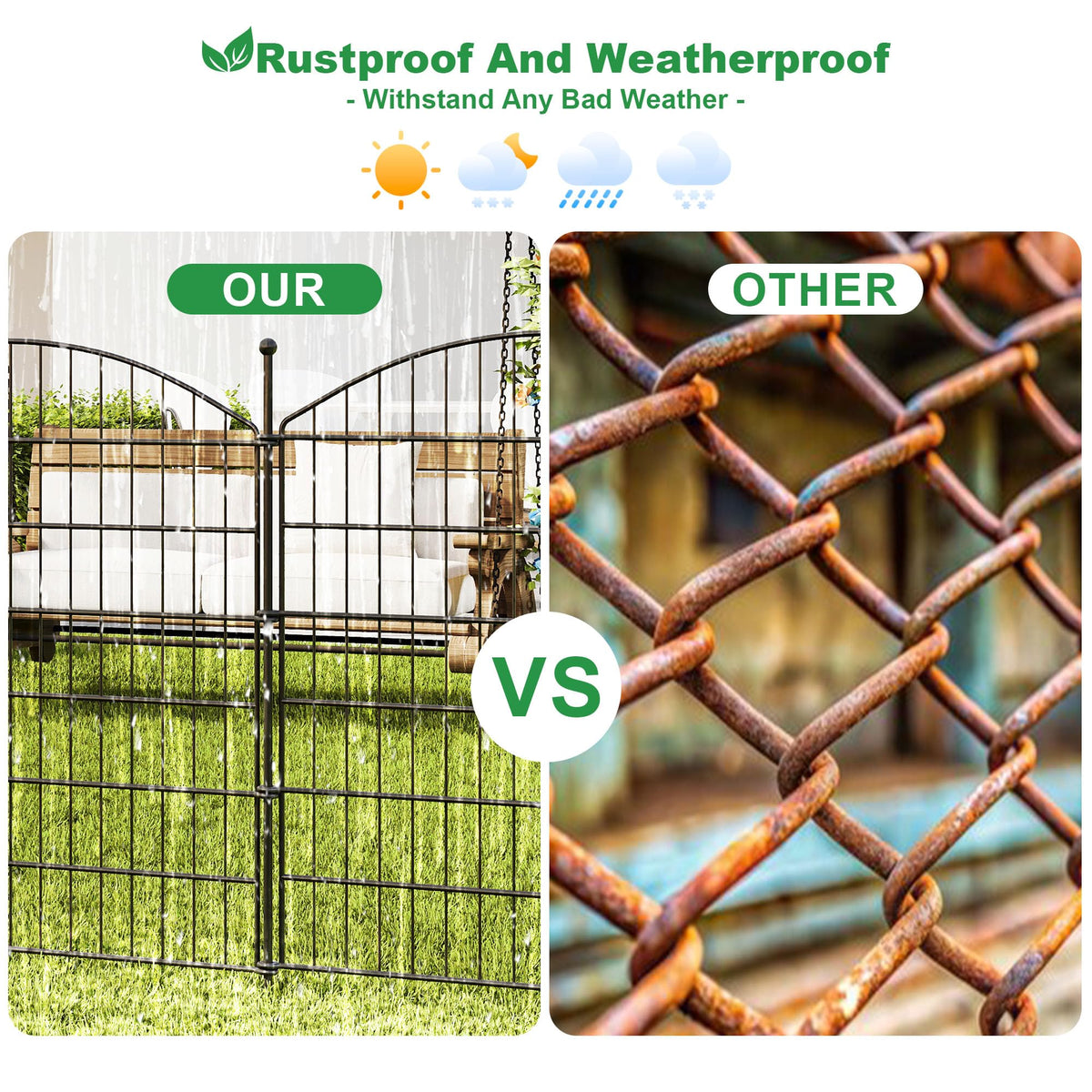 AOPEC expandable multi-panel fence adapting to curves