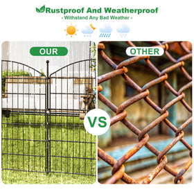 AOPEC expandable multi-panel fence adapting to curves