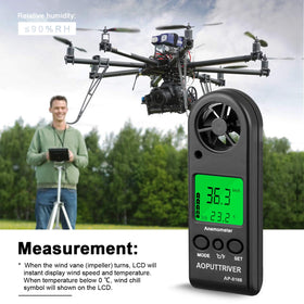 AOPUTTRIVER AP-816B provides precise environmental readings for planning activities.