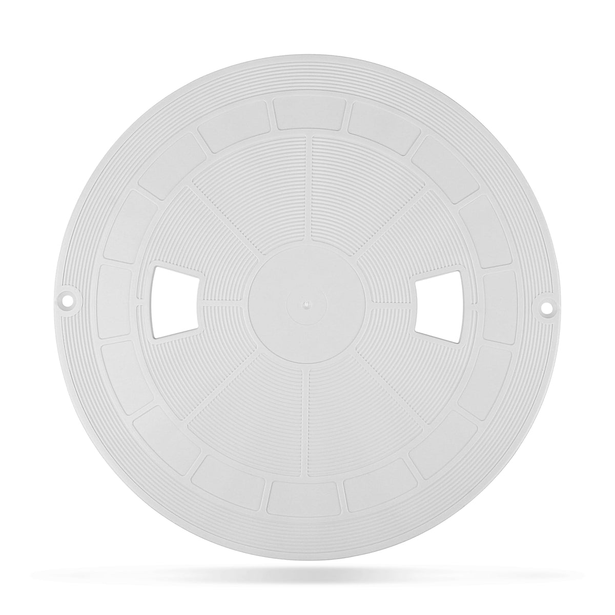 AOQIVIS SPX1070C skimmer lid closeup showing rugged exterior for pool durability