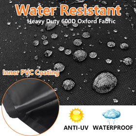 Waterproof and anti-UV design protects against weather damage