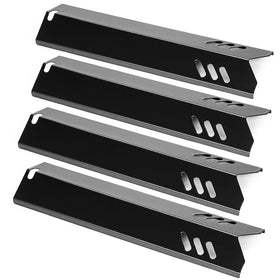AOREWTGGH 15-inch heat plate shield for grills protects burners and stabilizes heat