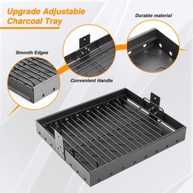 AOREWTGGH PS9900 bottom ash outlet eases cleaning