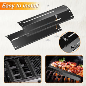 AOREWTGGH 4-pack shields for versatile grill protection.