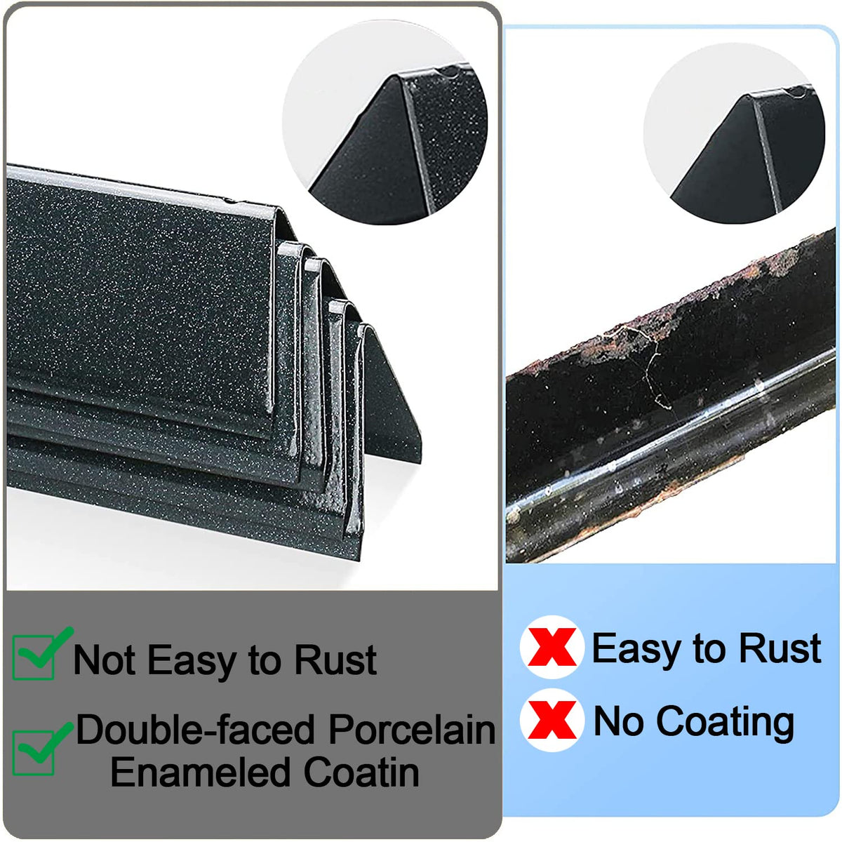 AOREWTGGH 5-pack simplifies replacement and keeps grilling ready.
