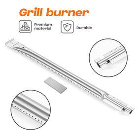 AOREWTGGH Oklahoma Joe grill tubes promote even flame flow.
