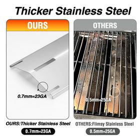 AOREWTGGH universal flame tamer burner cover reduces flare-ups and keeps juices away from burners.