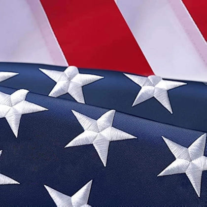 AOTAI American Flag 5x8ft outdoors—durable polyester with vibrant, long-lasting color.