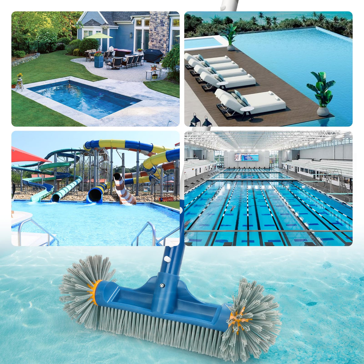 Aourana safe-to-vinyl pool liner design for versatile use
