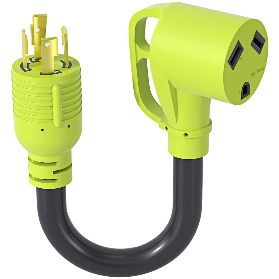 AOWEITOUR L14-30P twist-lock plug for secure RV power connections.