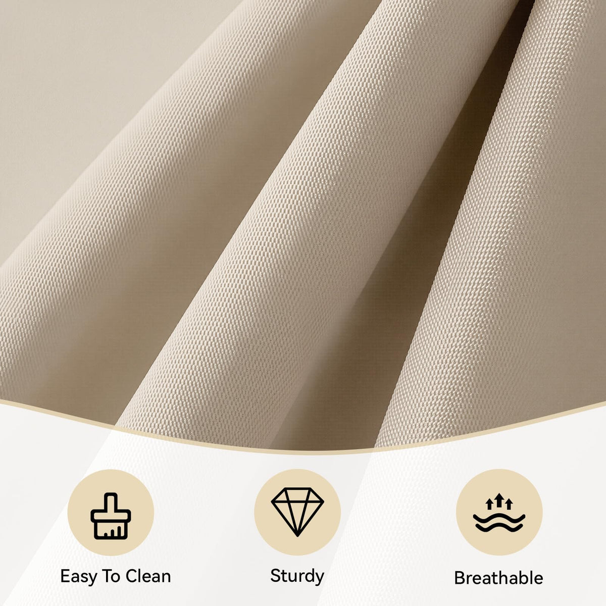 Aoxun fits standard 25.6x25.6x4 inch cushions with slight tolerance