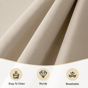 Aoxun fits standard 25.6x25.6x4 inch cushions with slight tolerance