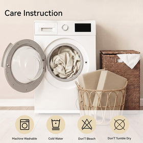 Aoxun machine washable cushion covers simplify maintenance