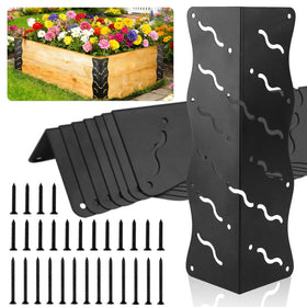 Apaspoil raised bed corner bracket in 11x3x3 inches for sturdy garden construction