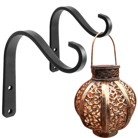 APBFH 5-inch outdoor iron wall-hanger hook ready for sturdy wall mounting.