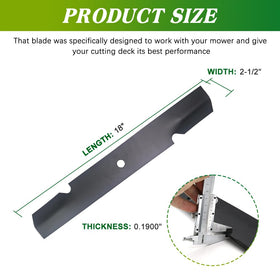 Apeixoto 482878 blades close-up highlights strong 65Mn steel construction.
