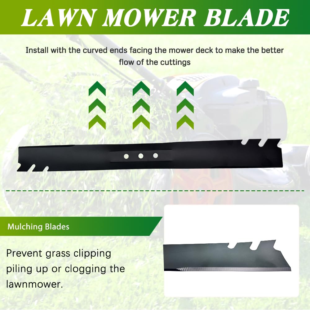 Durable construction of Apeixoto blades supports long mowing sessions