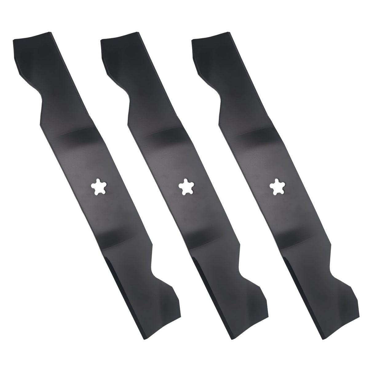 Apeixoto Z254 54-inch blade pack for Husqvarna decks, ready for precision mowing.