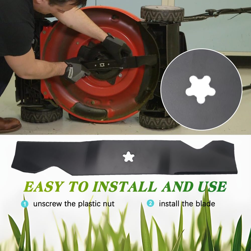 Shiny, rust-resistant coating on Apeixoto 54-inch blade surface.
