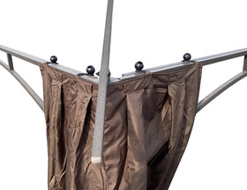 APEX GARDEN curtains measure upper 29 inches and lower 56 inches for a tailored fit.