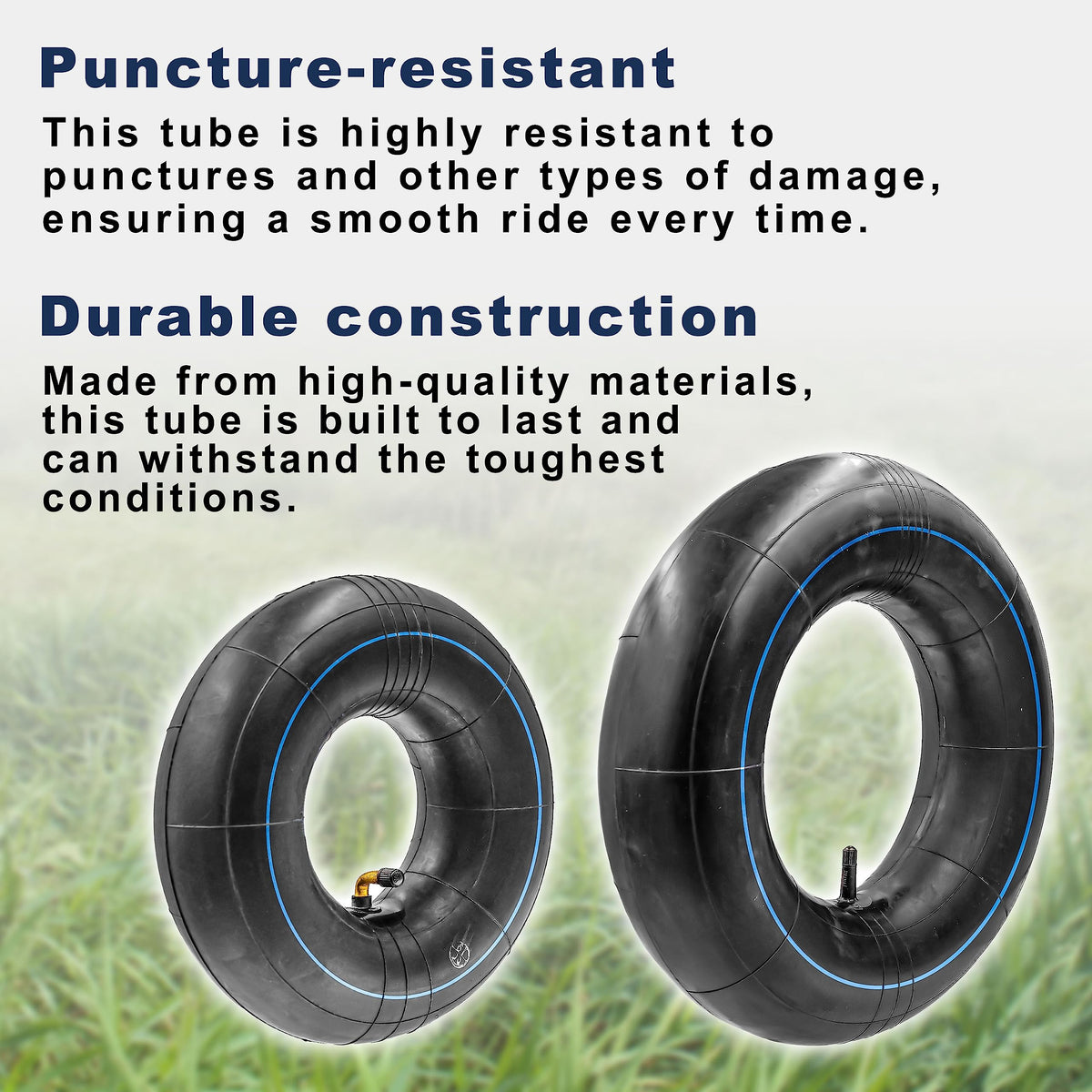 APEXIS inner tube for garden tractors fits 8-inch rims reliably