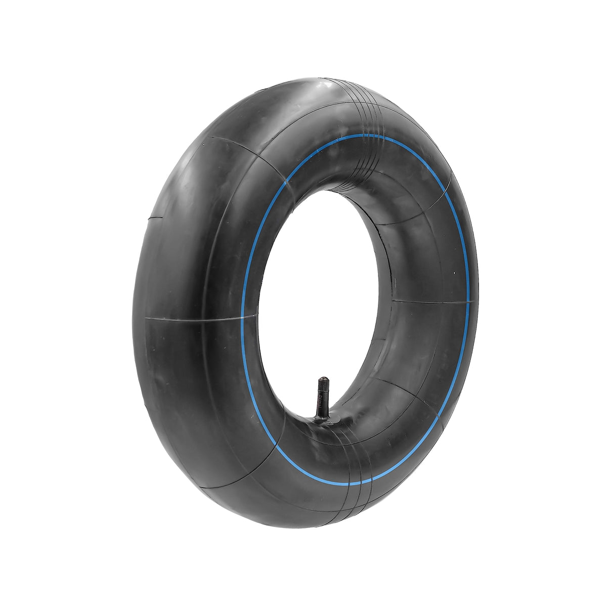 APEXIS inner tube mounted on rim showing lawn mower compatibility