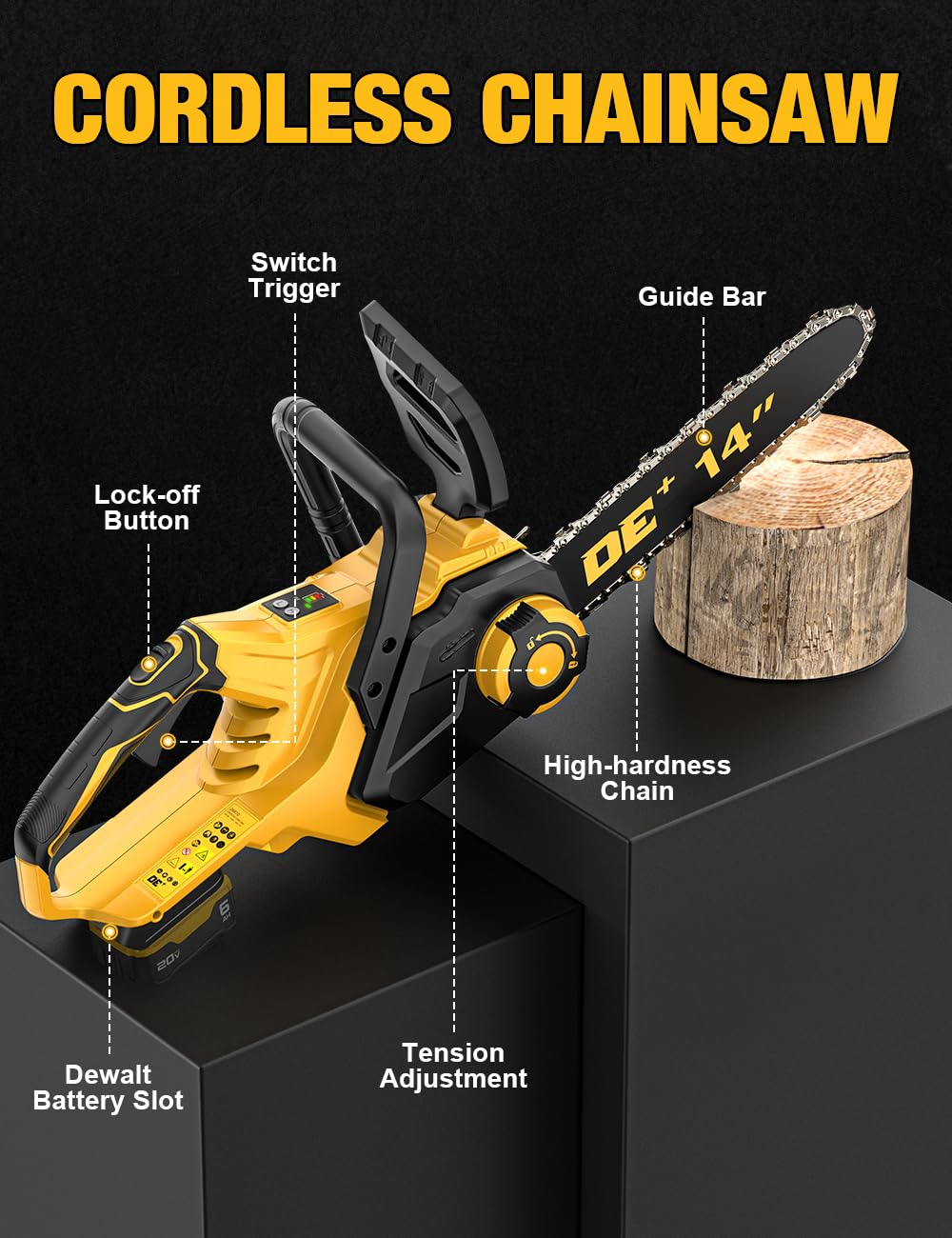 APEXPPOWER ergonomic grip handle for reduced fatigue